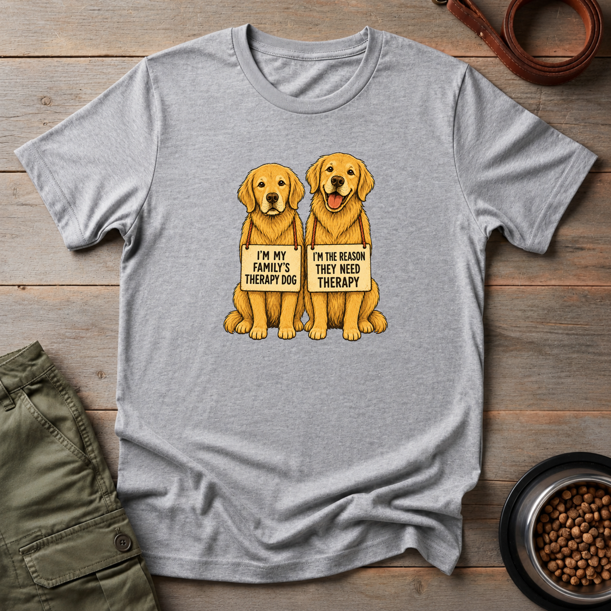 Family Therapy Dogs Tee