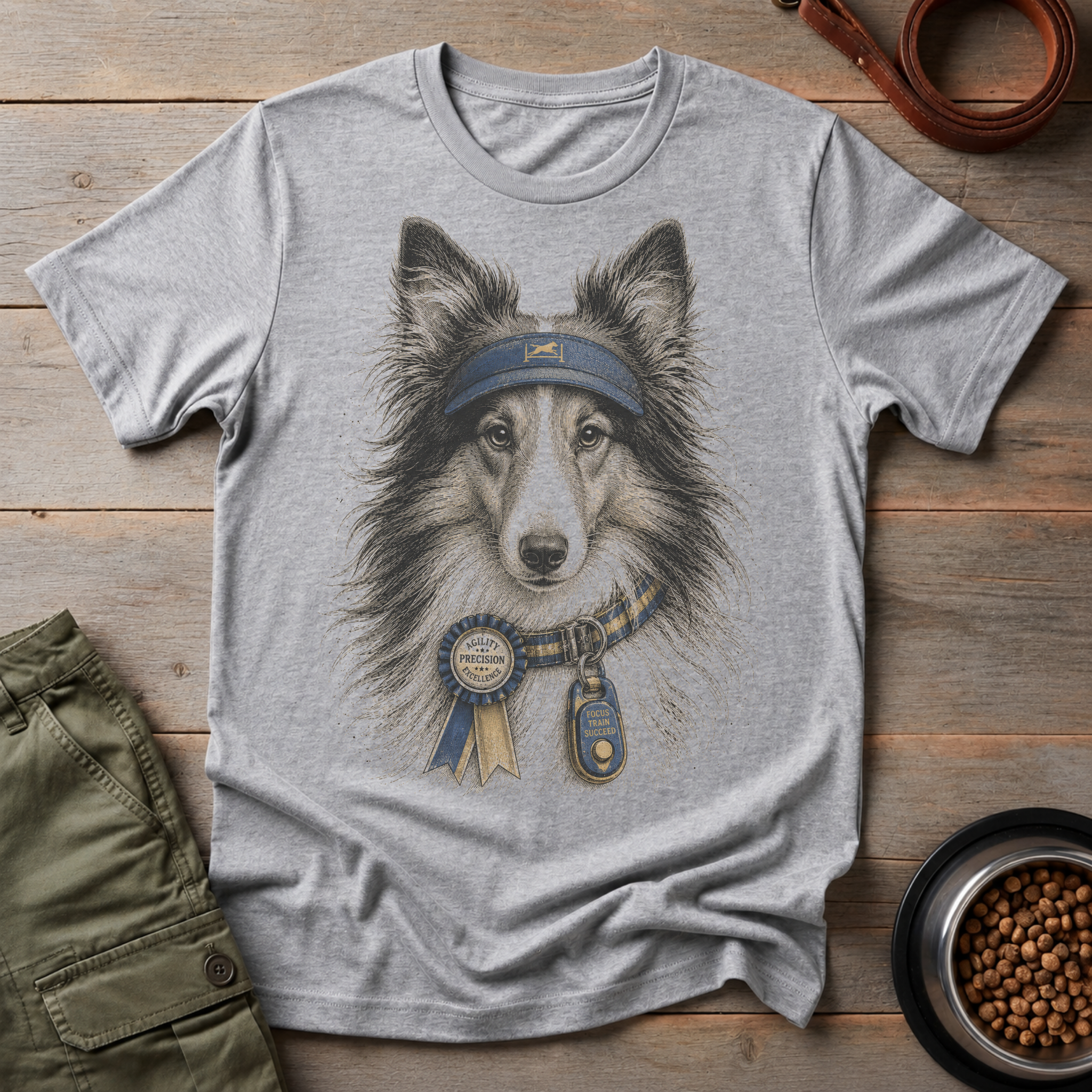Shetland Sheepdog The Precision Runner Tee