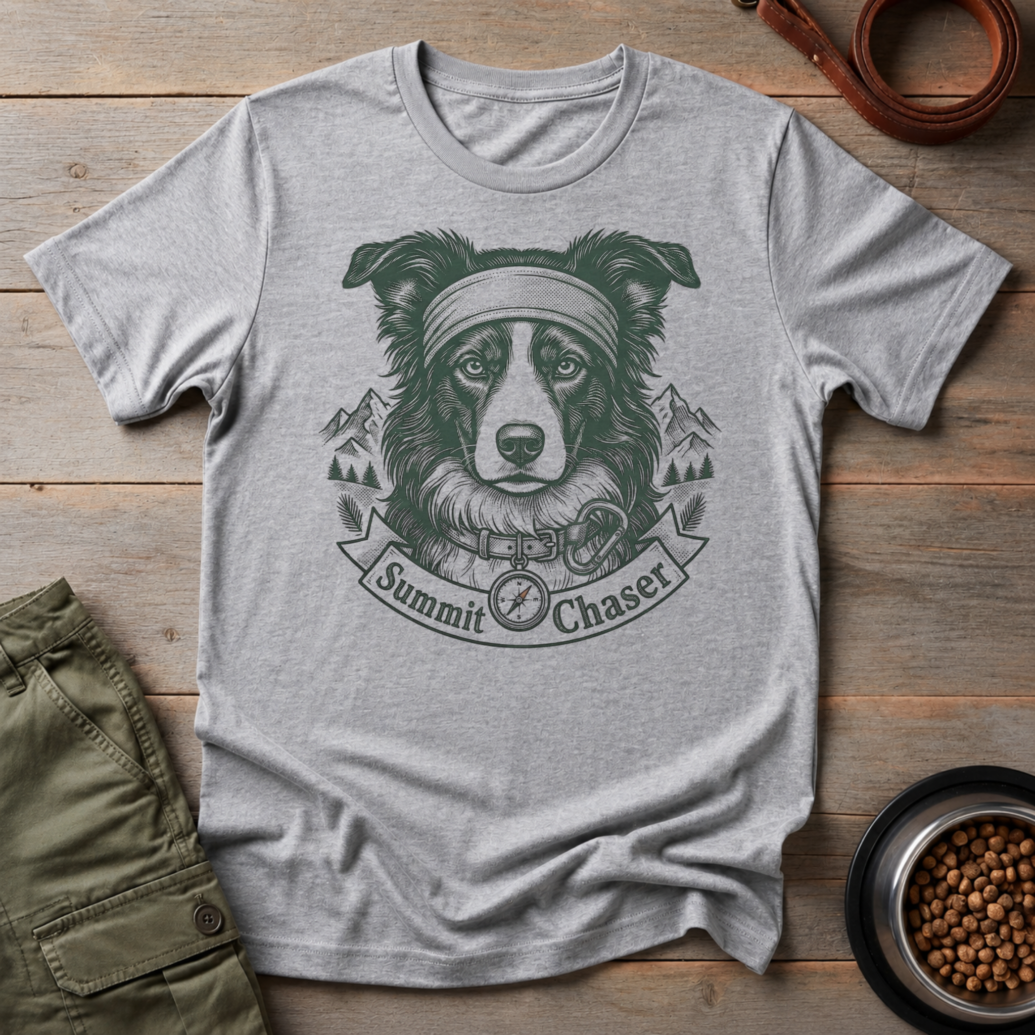 Border Collie Summit Chaser Tee