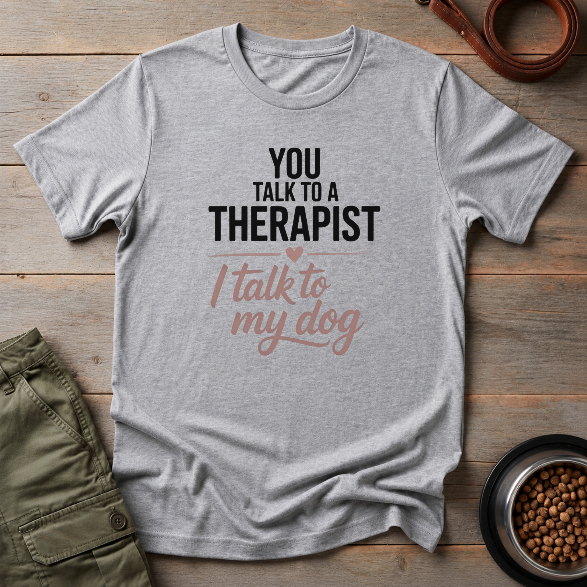 My Dog My Therapist Tee