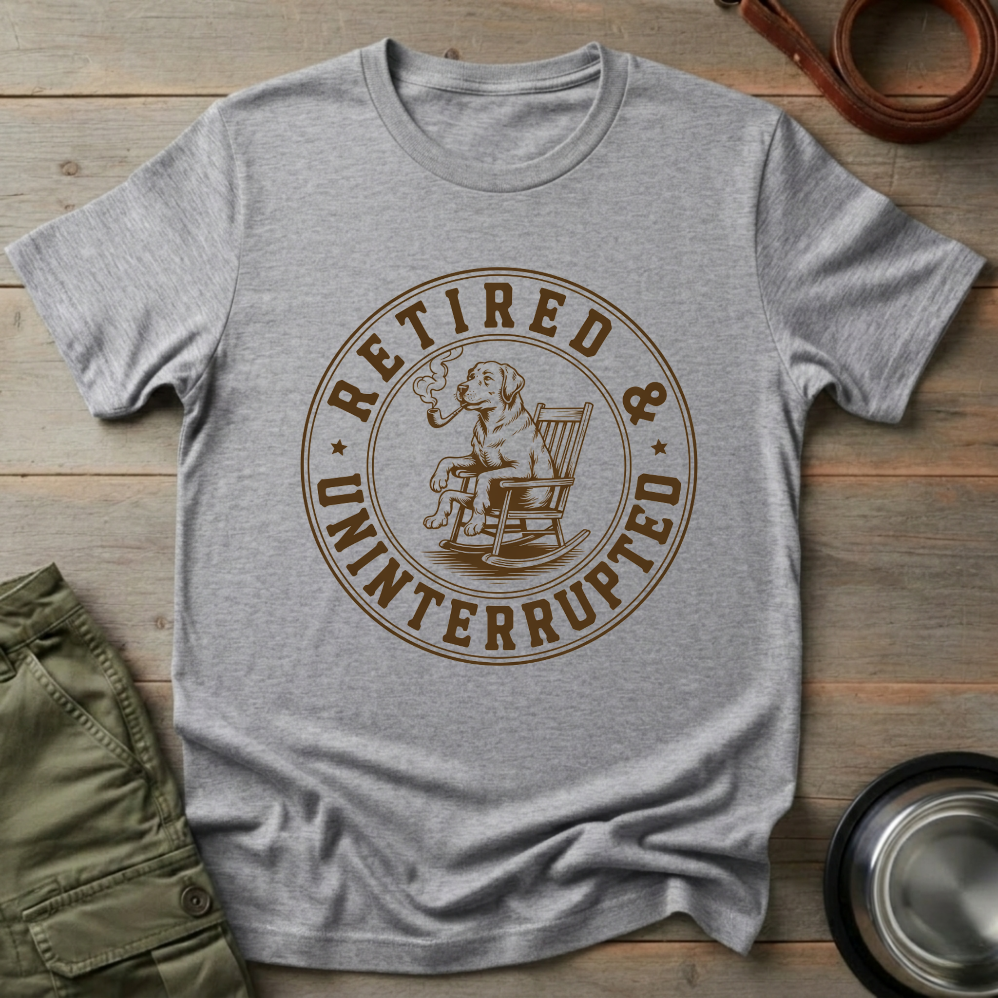 Retired & Uninterrupted Tee