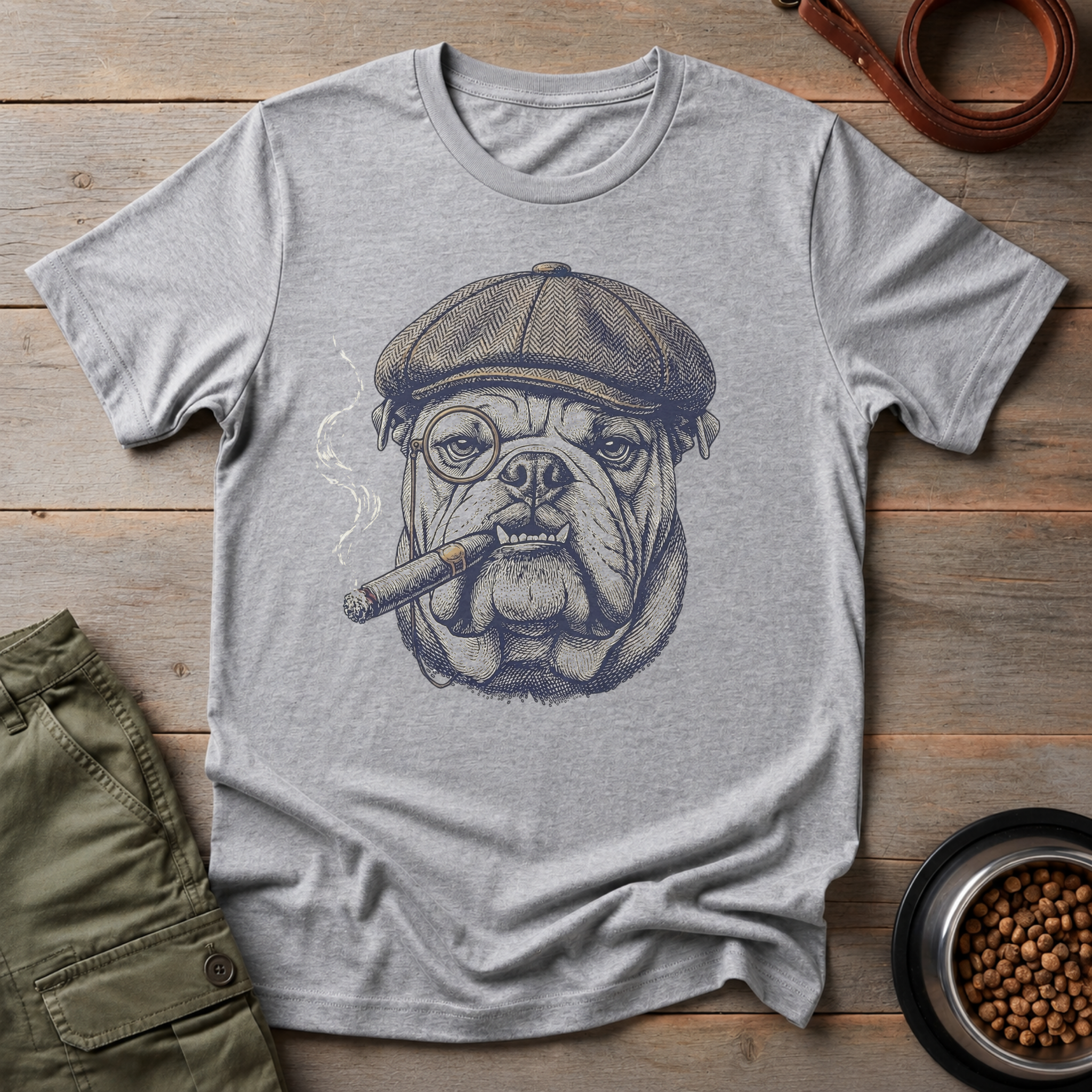 Bulldog The Distinguished Gentleman Tee