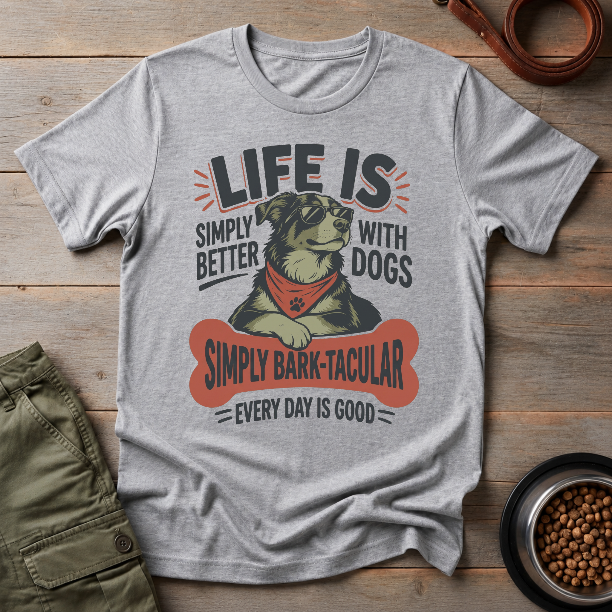 Life Is Better with Dogs Tee