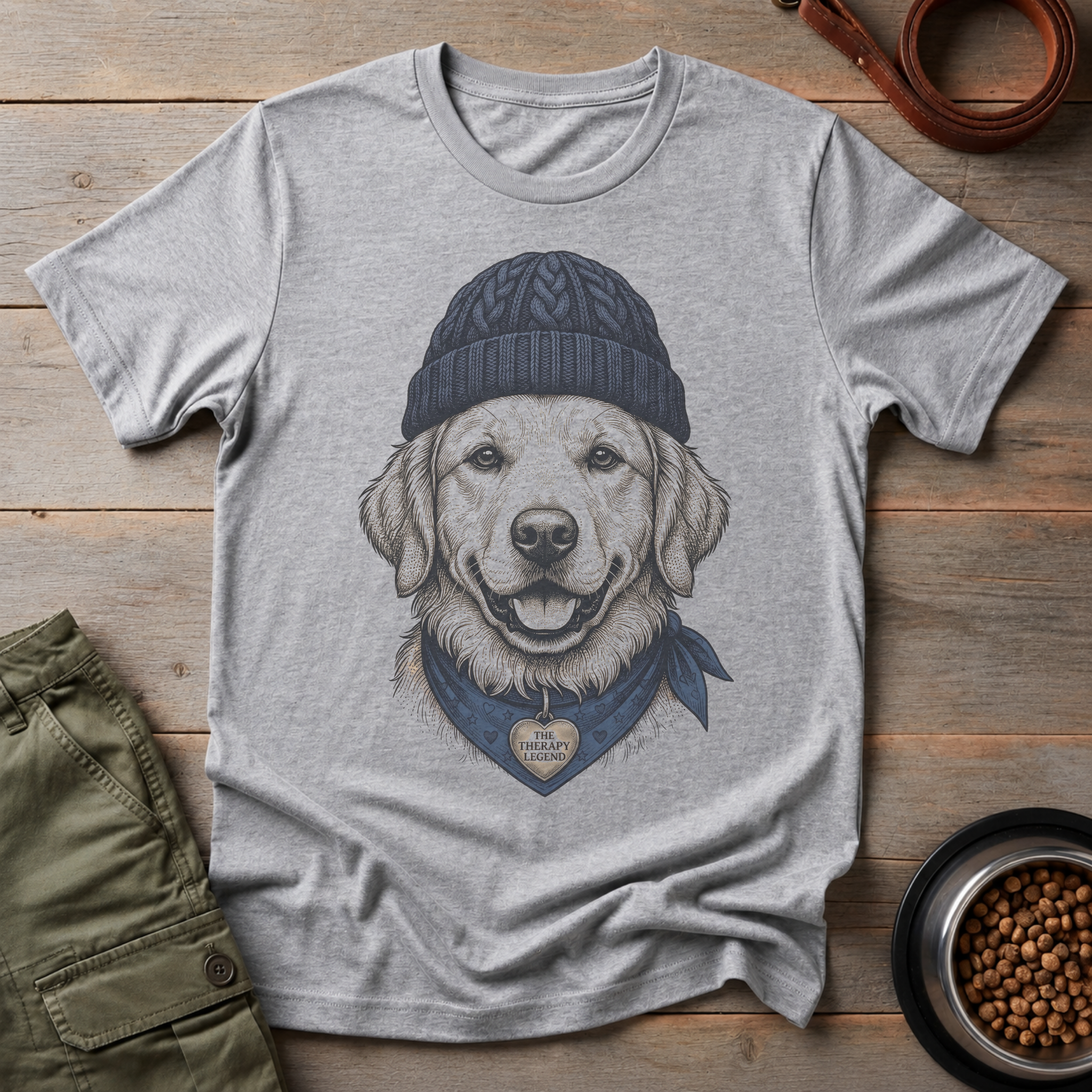 Golden Retriever The Therapy Legend Tee