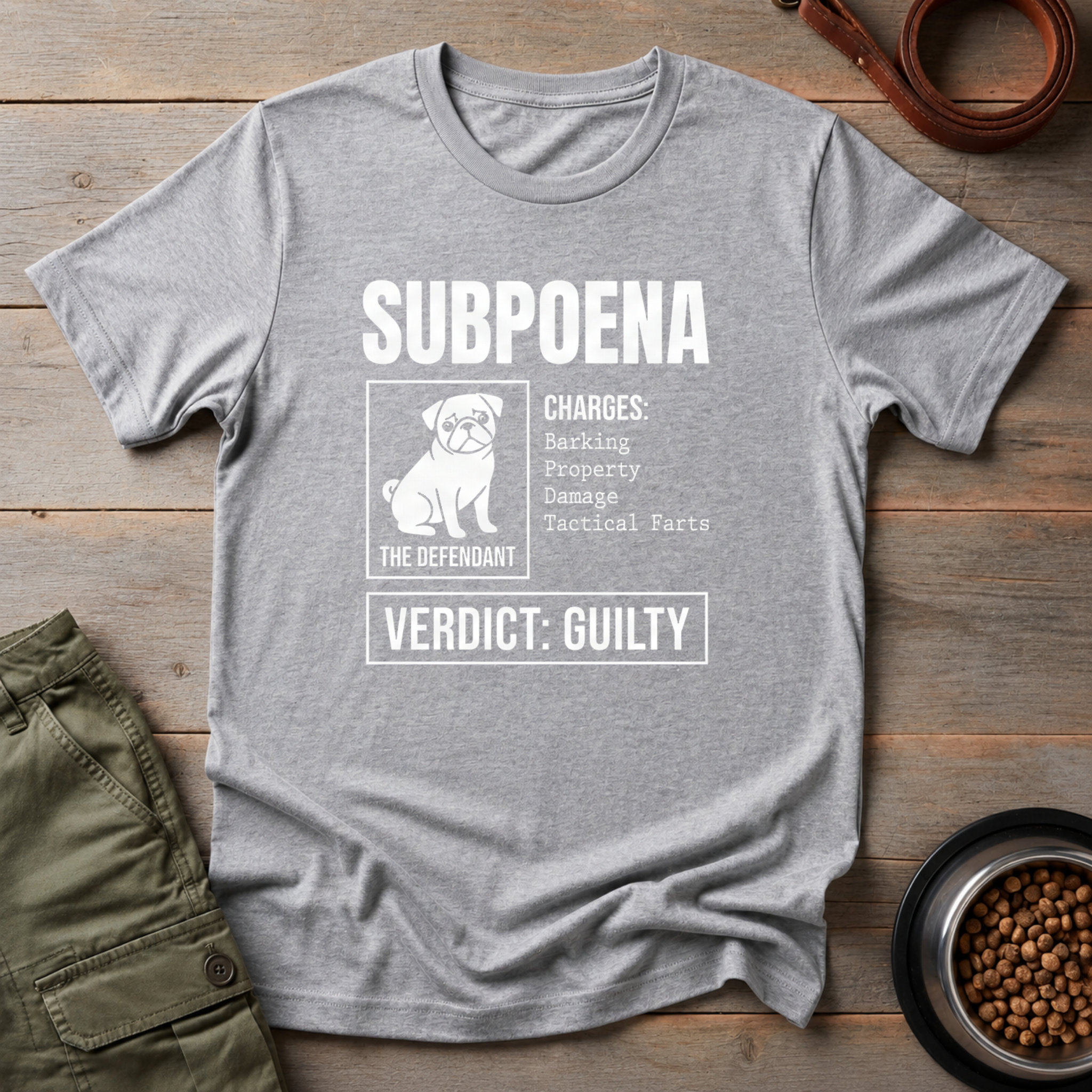 Court Order Subpoena Tee