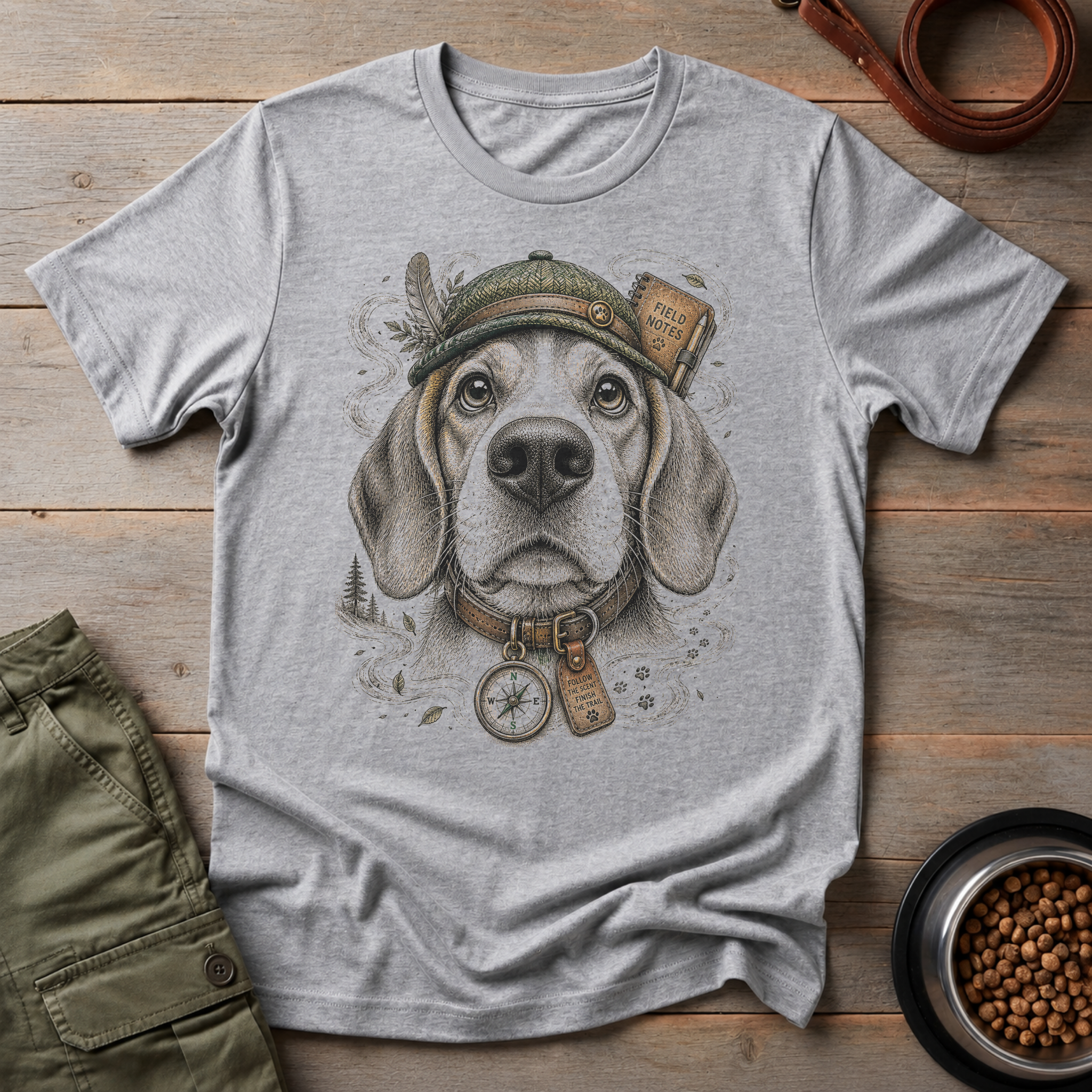 Beagle The Nose Knows Tee