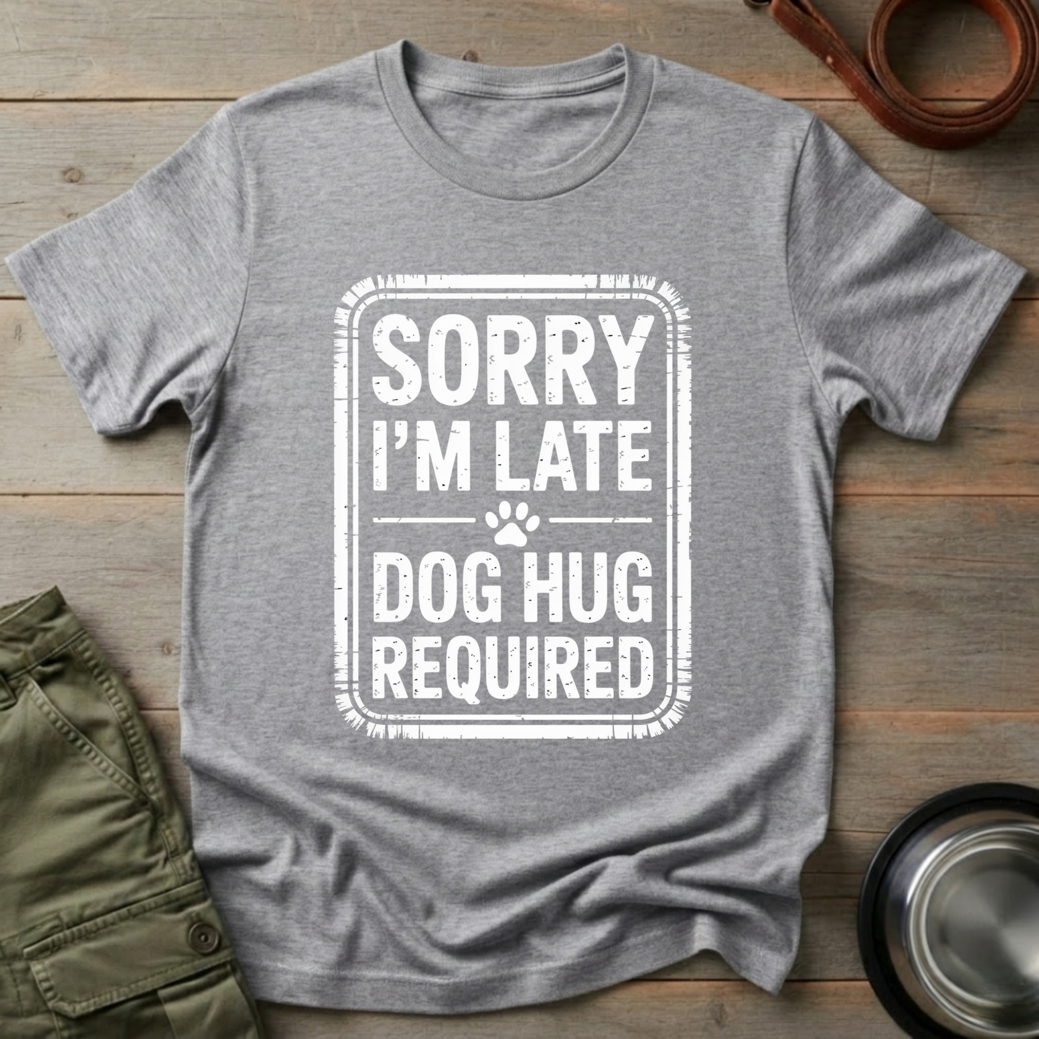 Dog Hug Required Tee