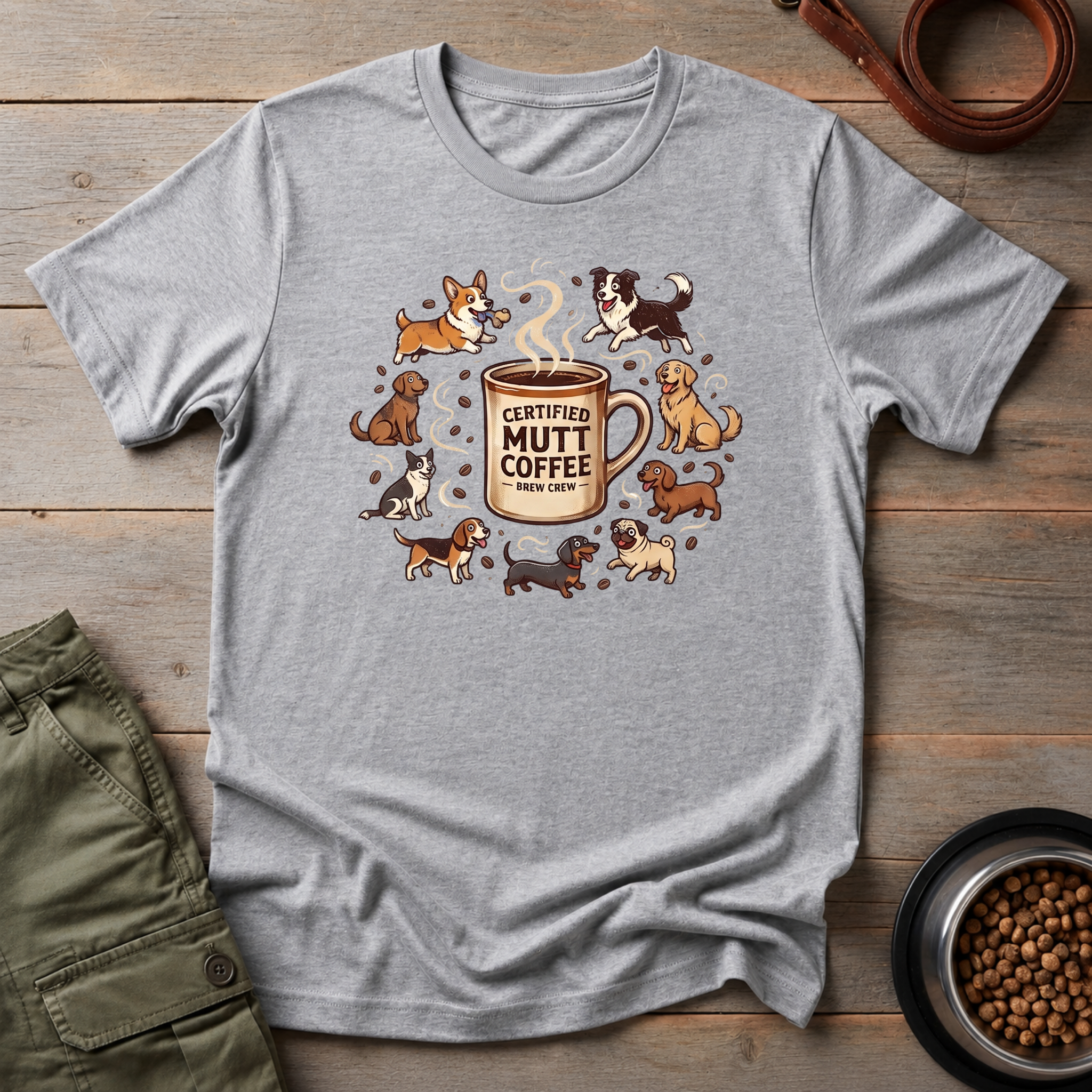 Certified Mutt Coffee Tee