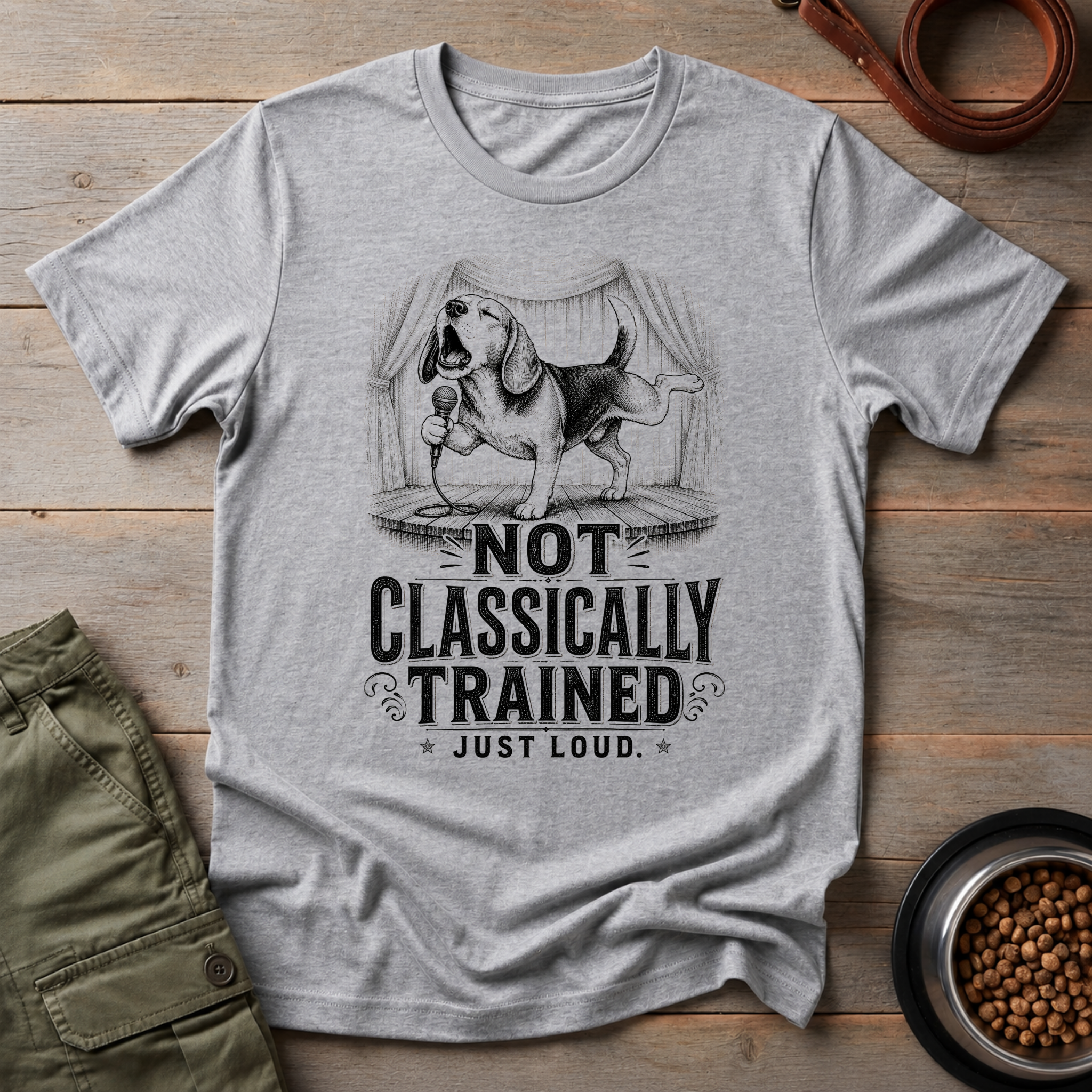 Beagle Not Classically Trained Tee