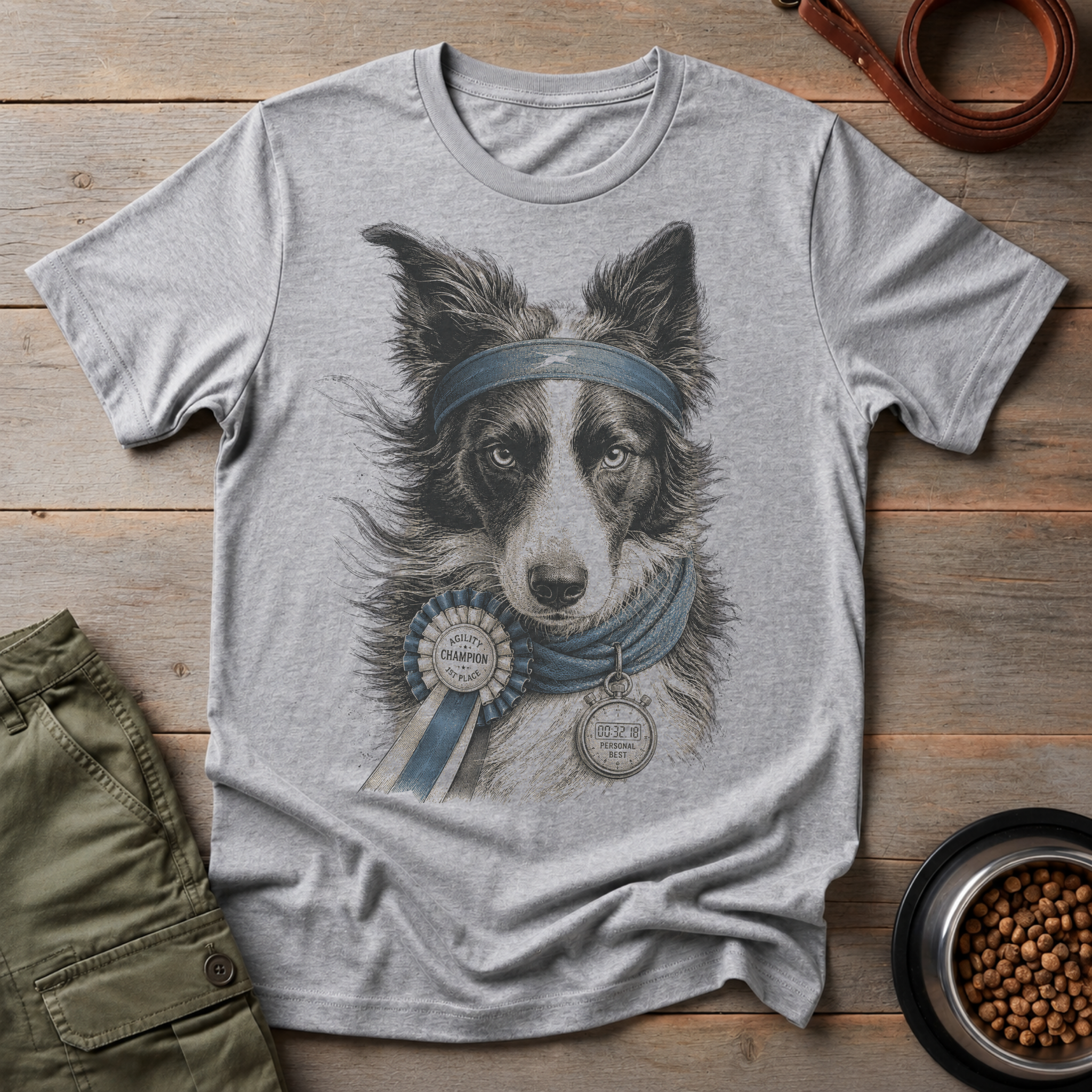 Border Collie The Champion Tee
