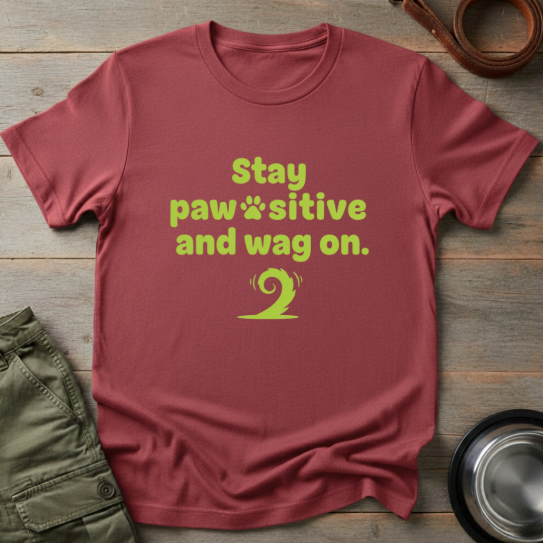 Stay Paw-sitive Tee