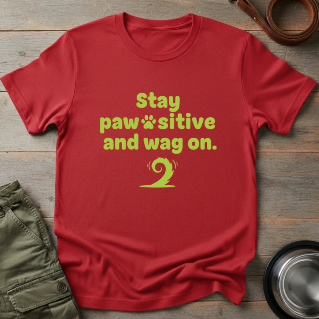 Stay Paw-sitive Tee