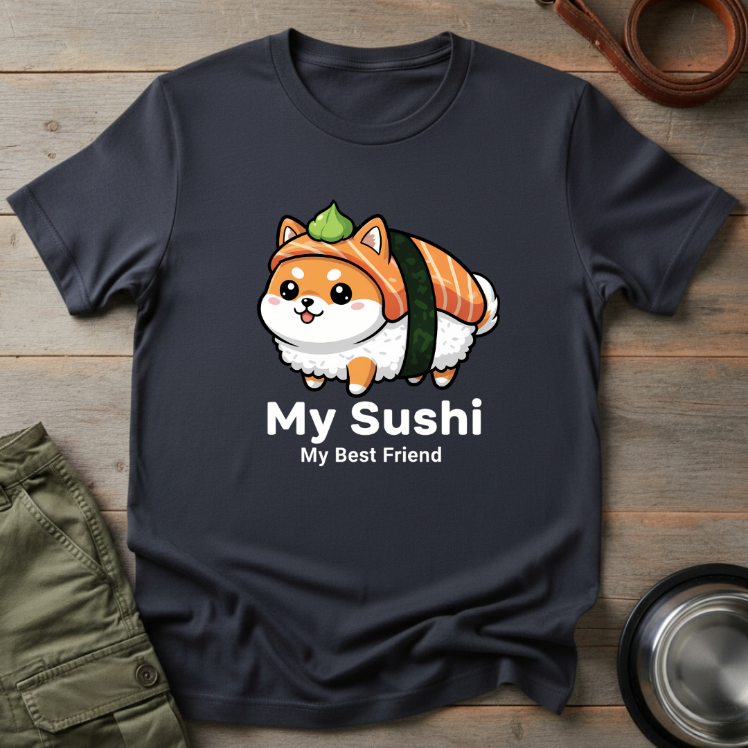 Sushi Pup Bestie Tee