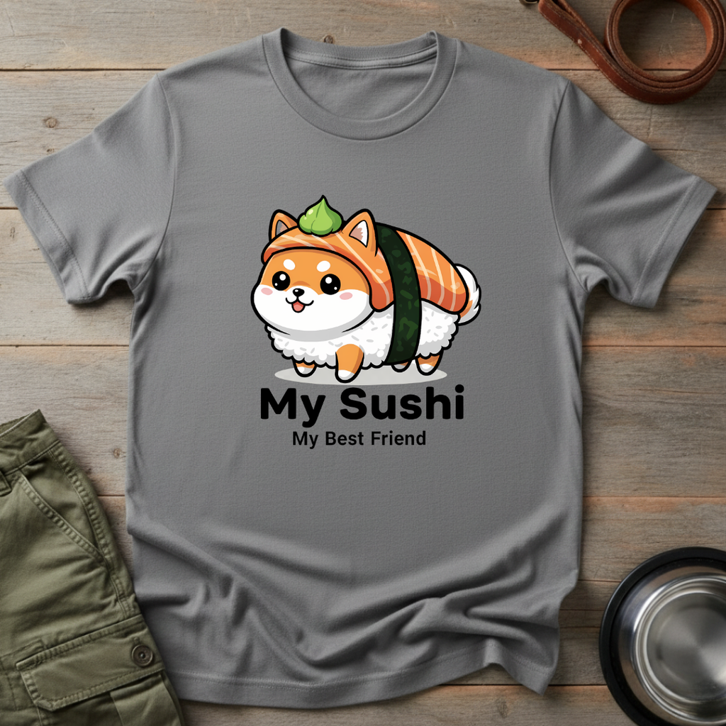 Sushi Pup Bestie Tee