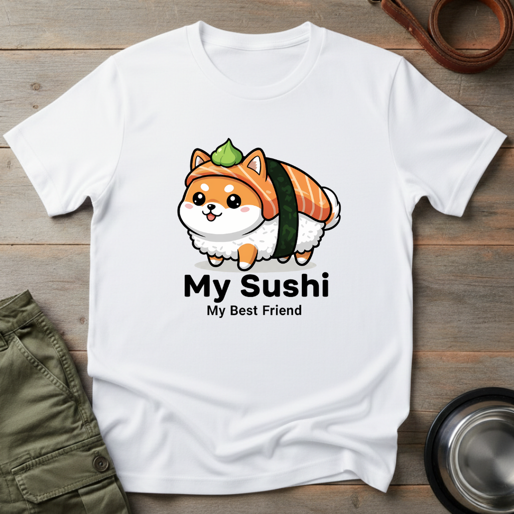 Sushi Pup Bestie Tee