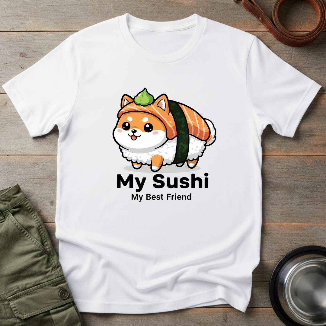 Sushi Pup Bestie Tee