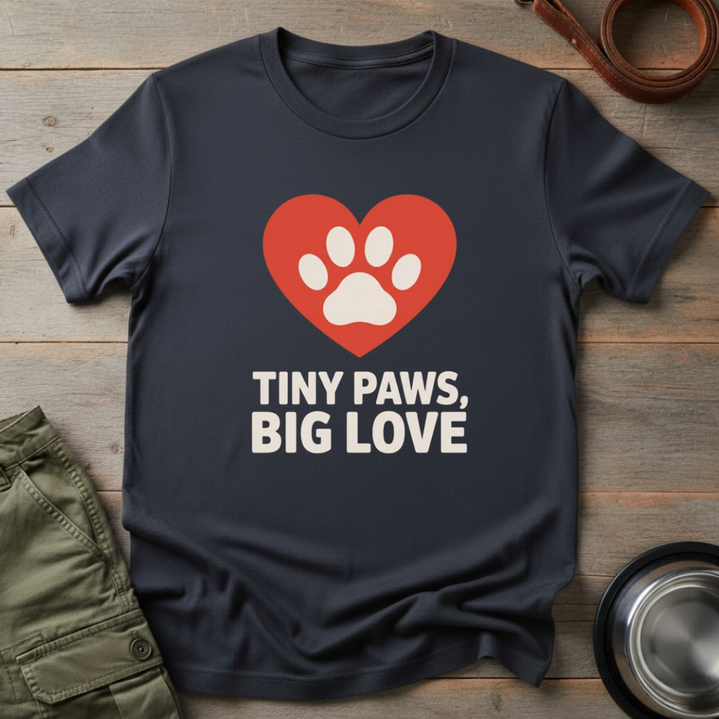 Tiny Paws Big Love Tee