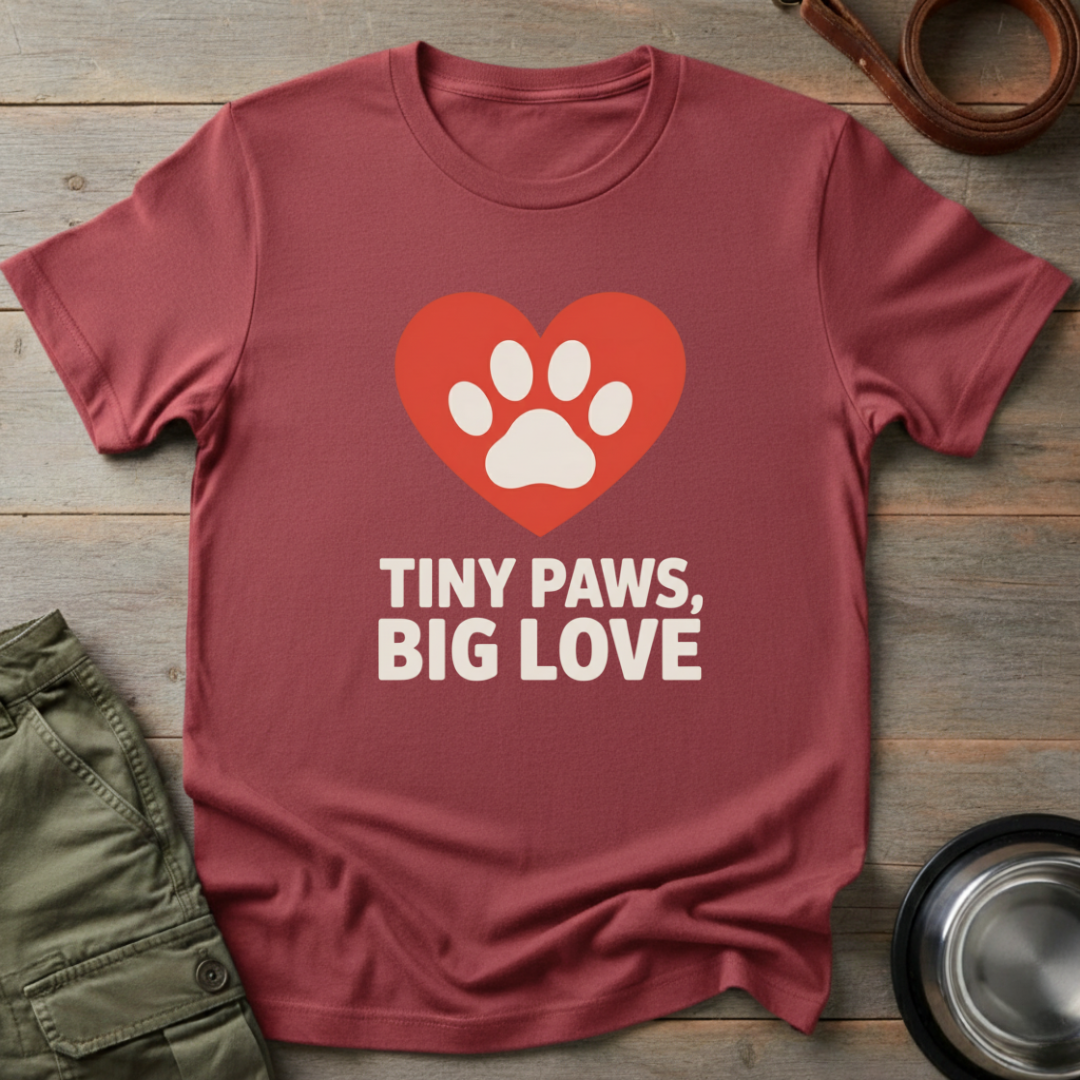 Tiny Paws Big Love Tee