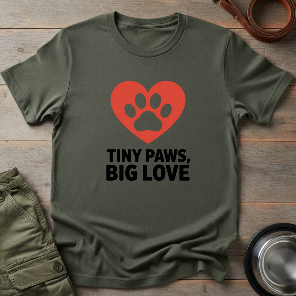 Tiny Paws Big Love Tee
