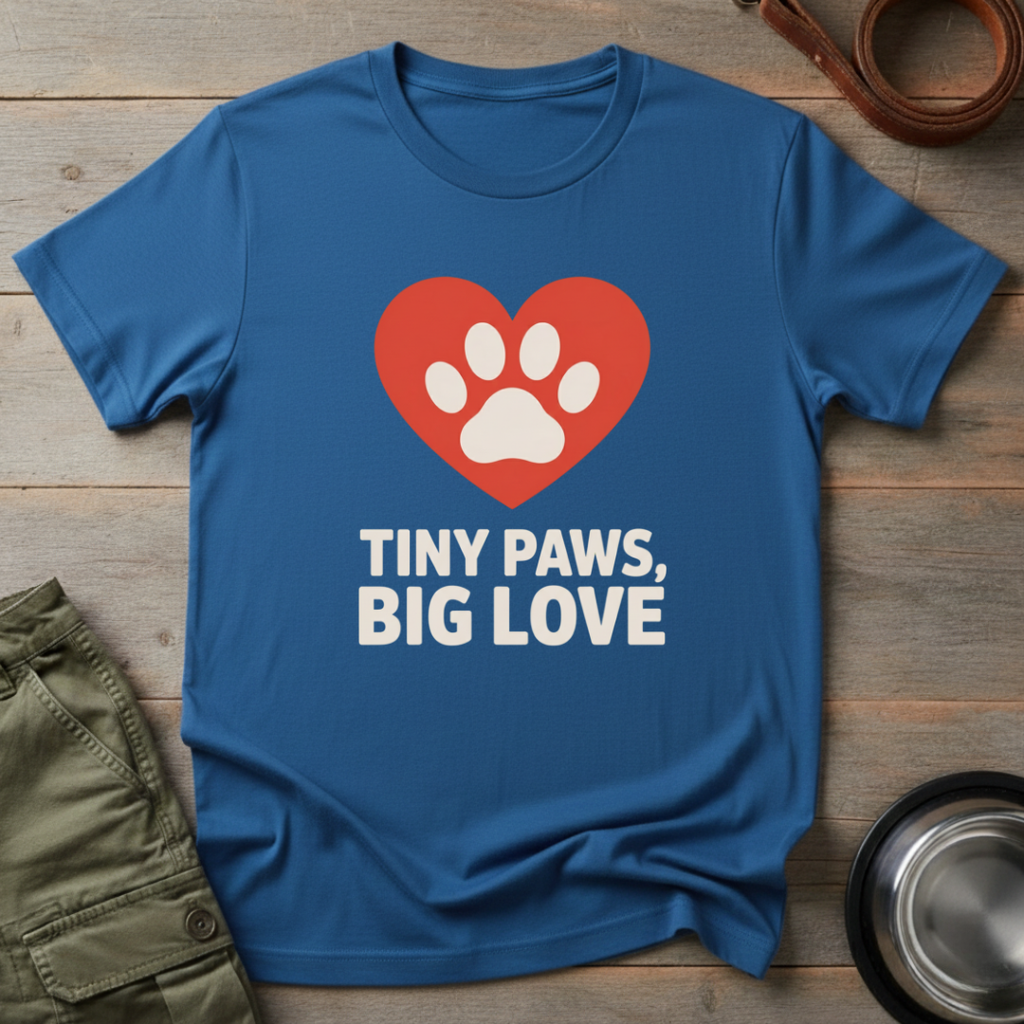 Tiny Paws Big Love Tee