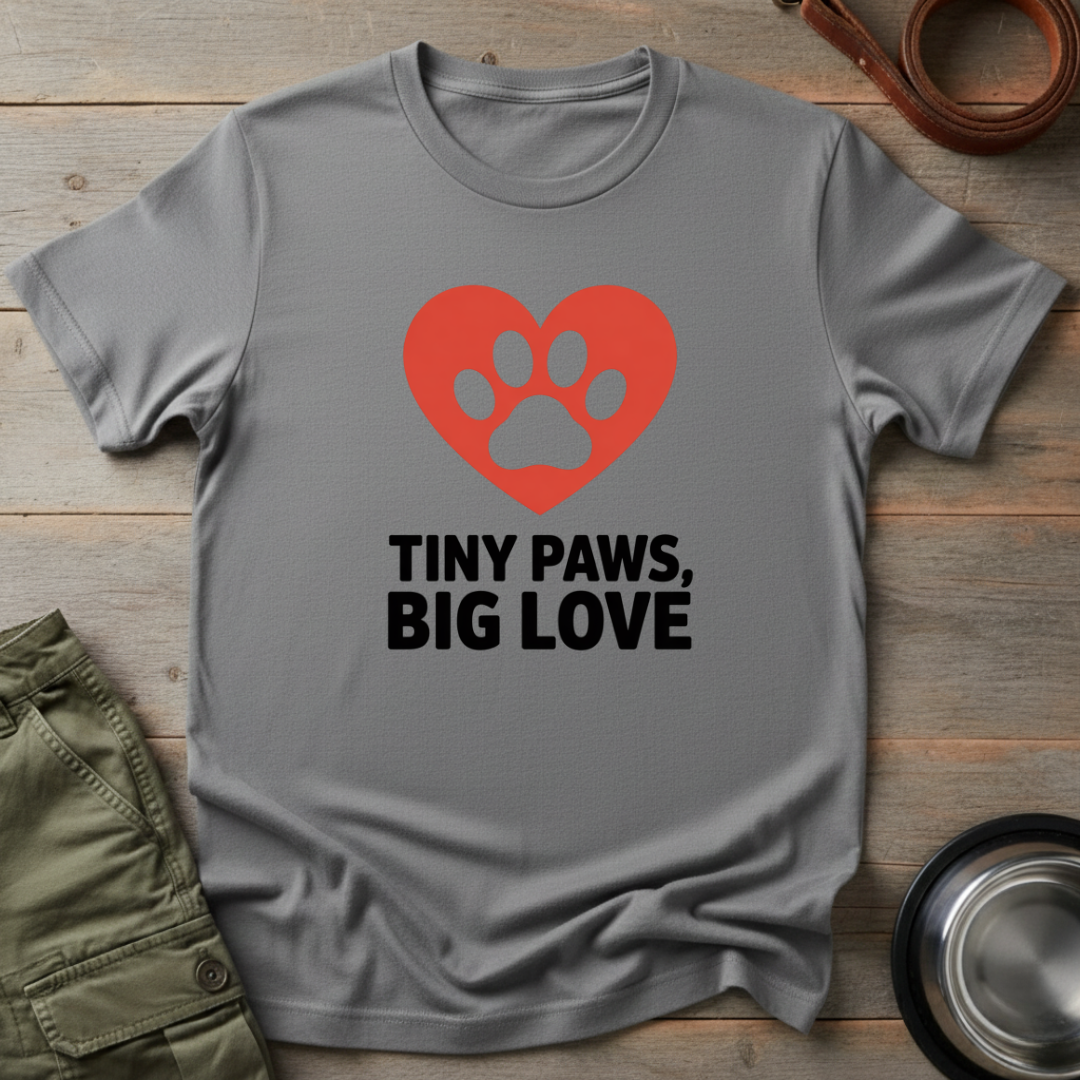 Tiny Paws Big Love Tee
