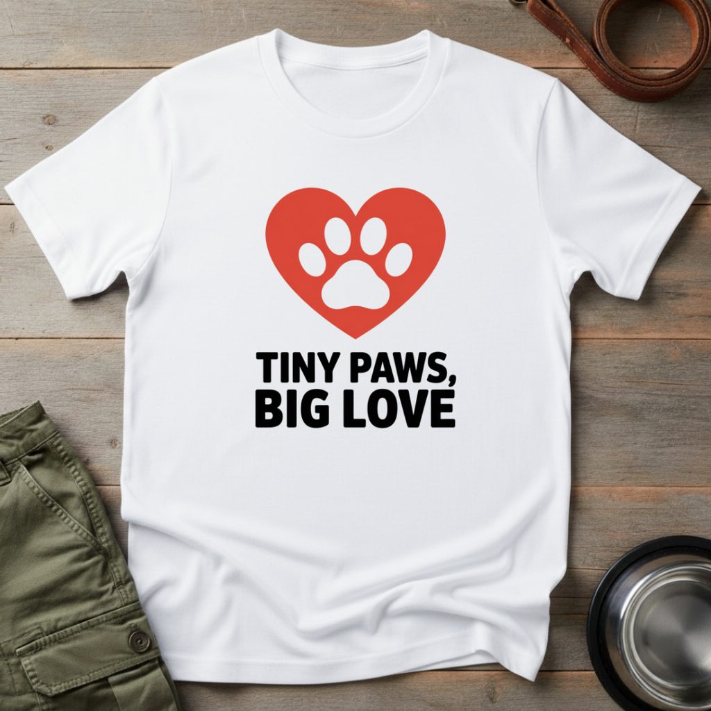 Tiny Paws Big Love Tee