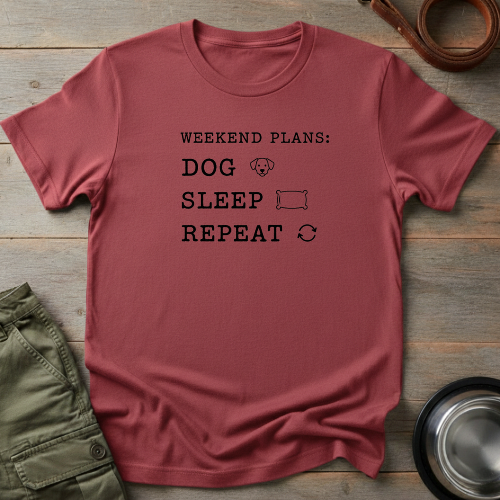 Weekend Dog Life Tee