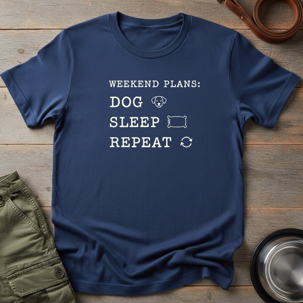 Weekend Dog Life Tee