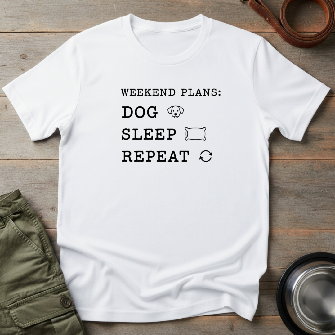 Weekend Dog Life Tee