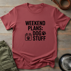 Weekend Dog Plans Tee
