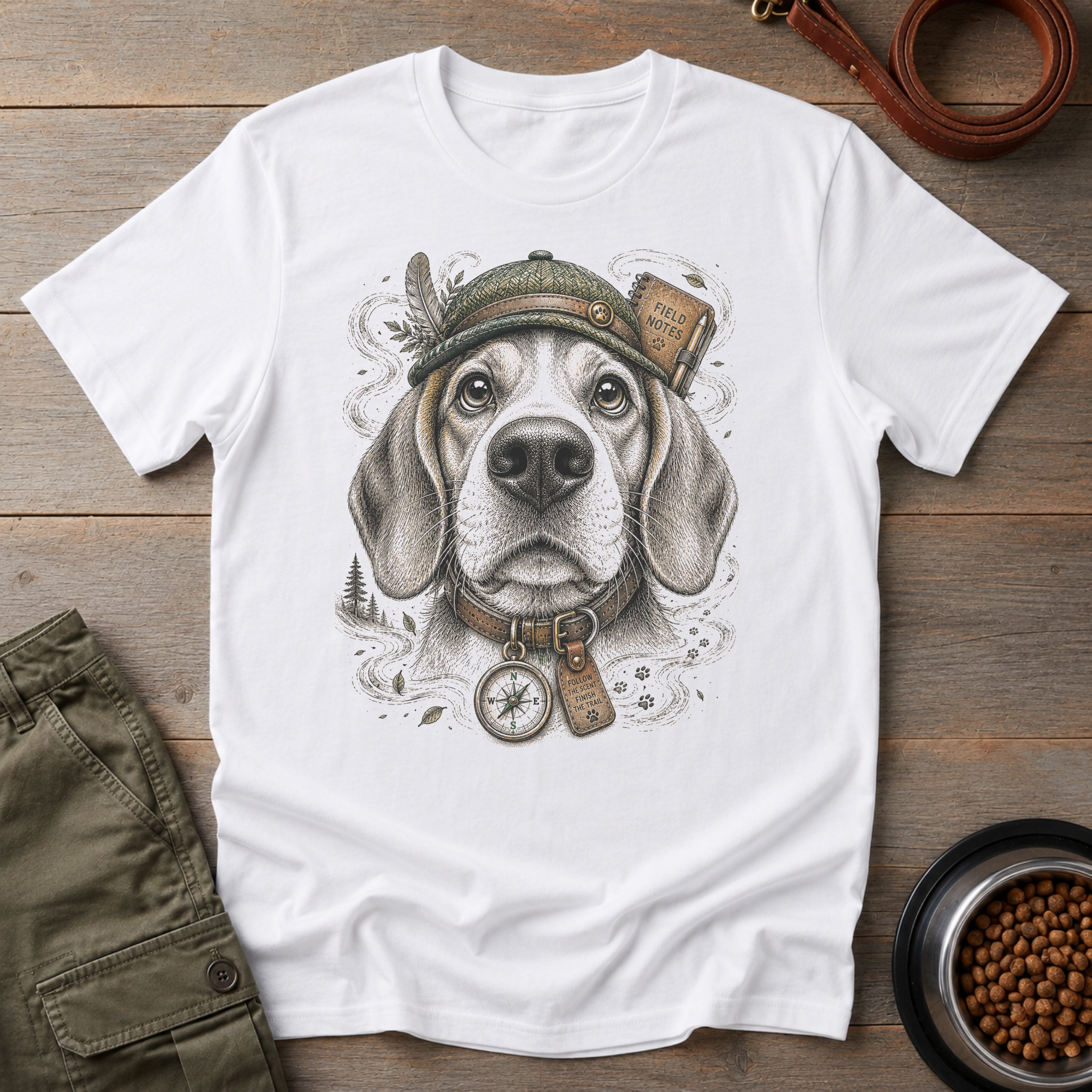 Beagle The Nose Knows Tee