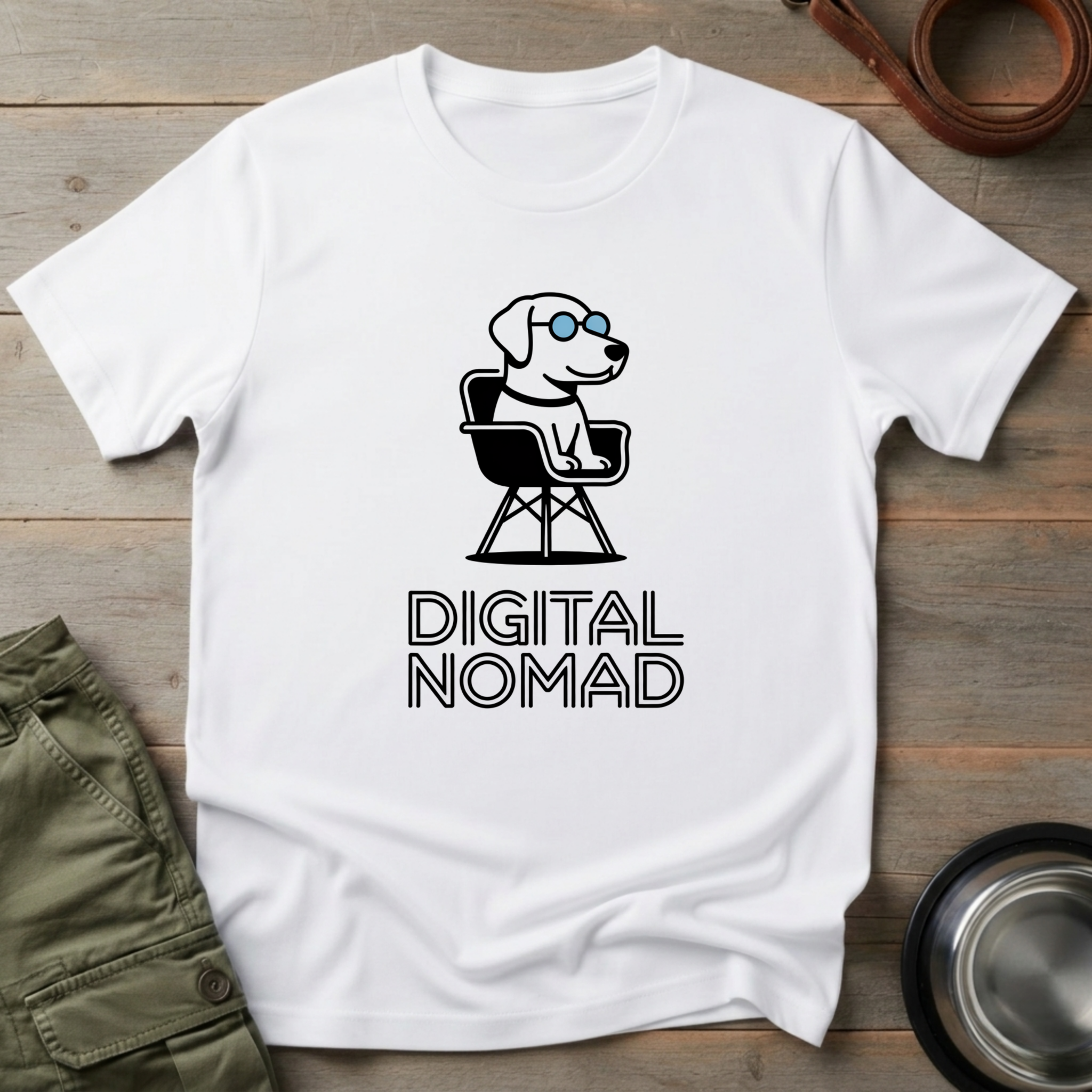 Night Owl Dog Tee