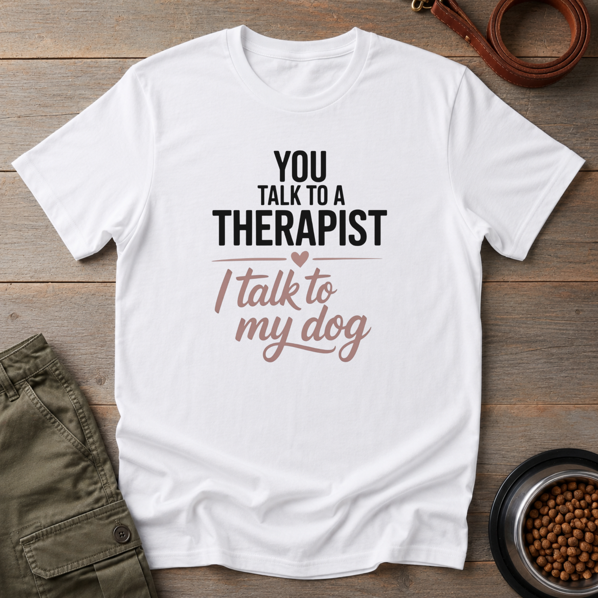 My Dog My Therapist Tee