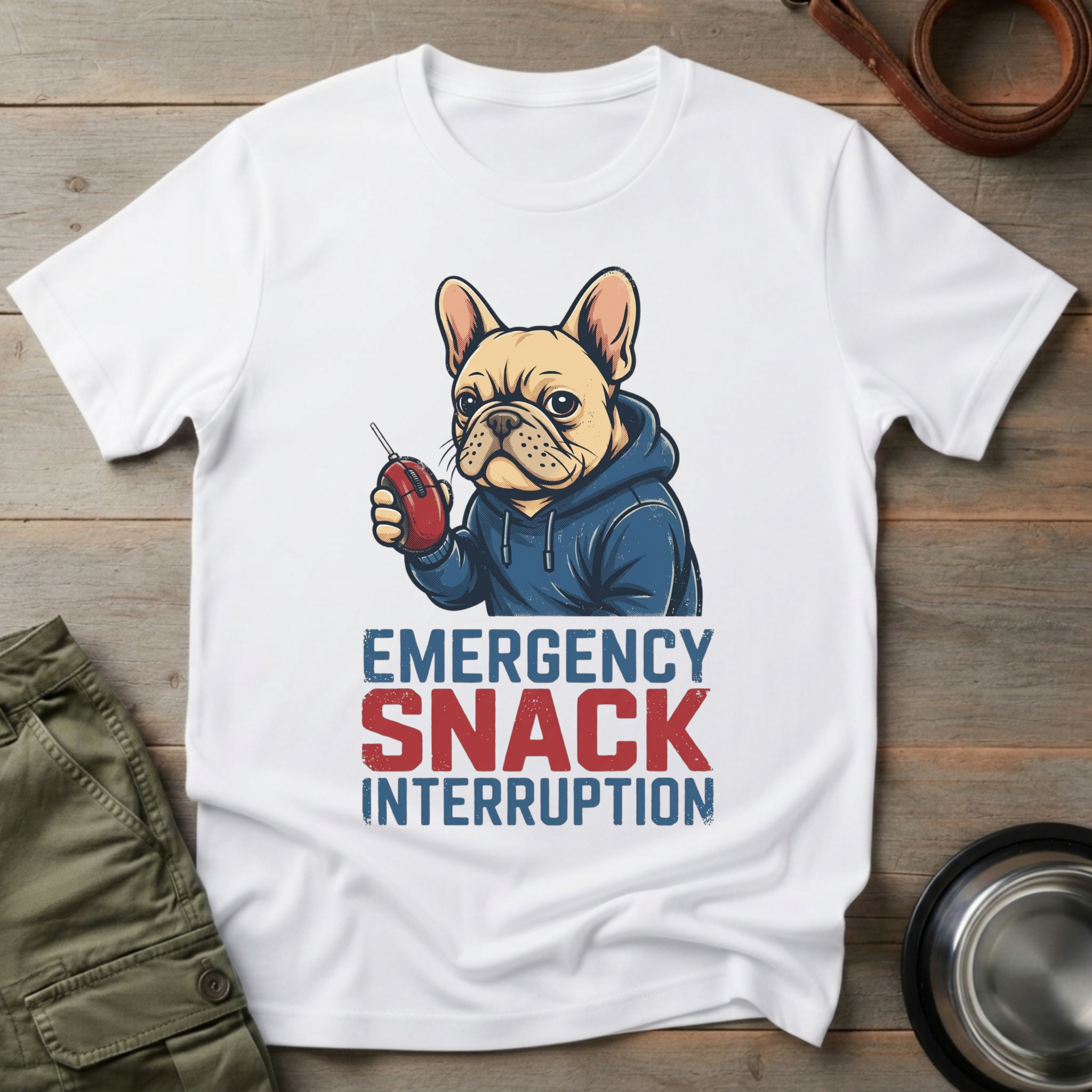 Emergency Snack Interruption Tee