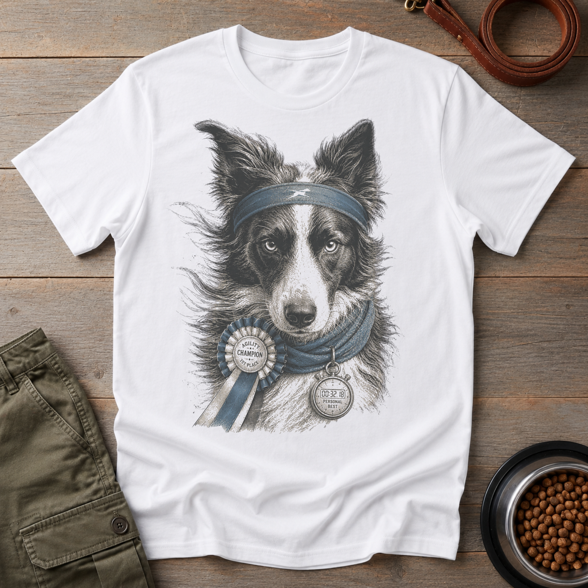 Border Collie The Champion Tee