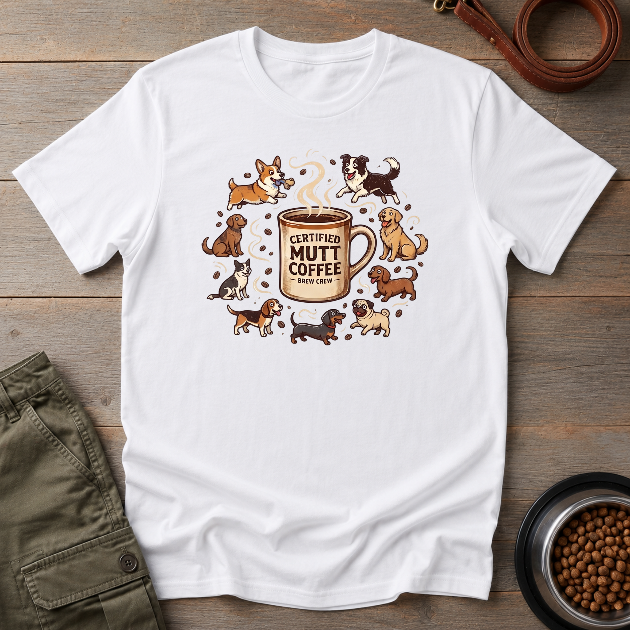 Certified Mutt Coffee Tee