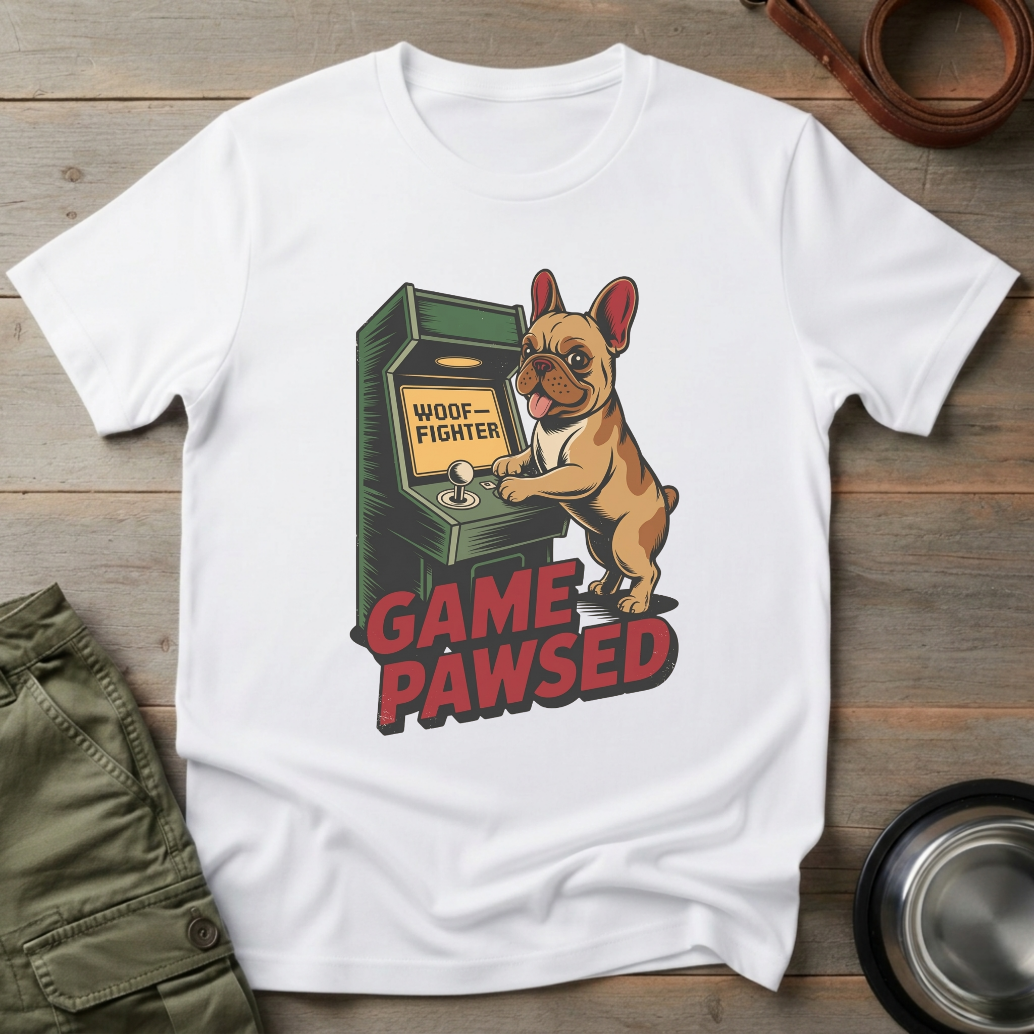 Game Pawsed Gamer Tee
