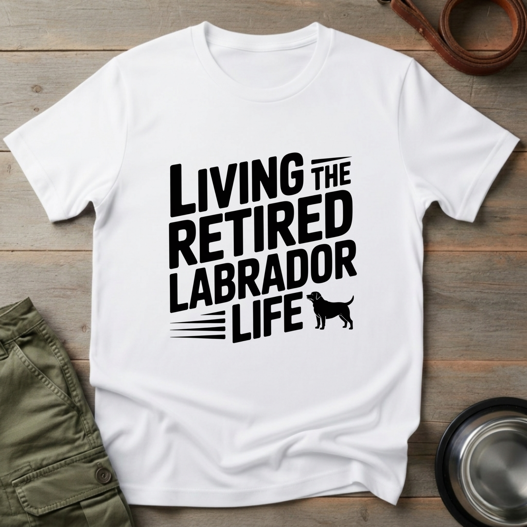 Living The Labrador Life Tee