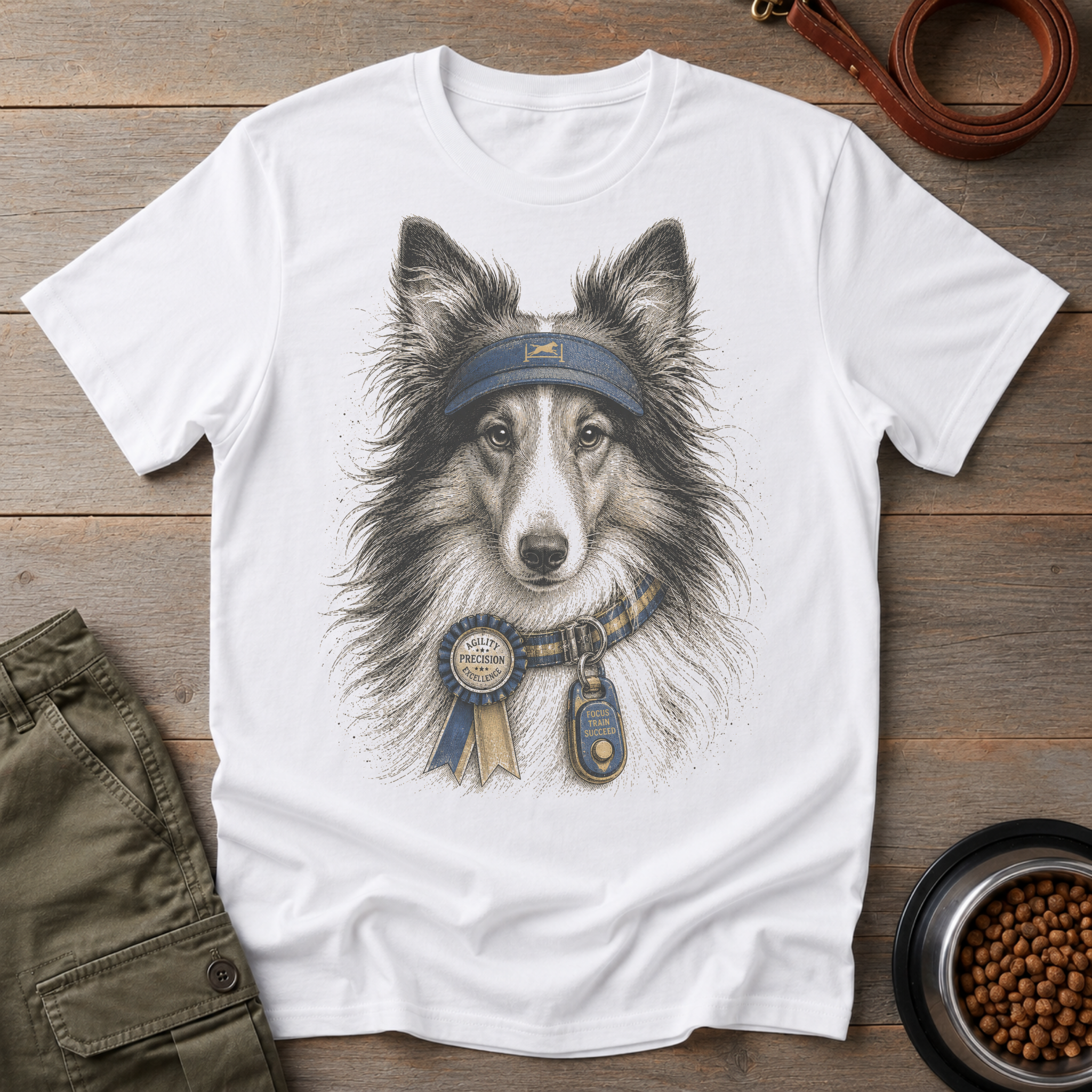 Shetland Sheepdog The Precision Runner Tee