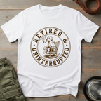 Retired & Uninterrupted Tee