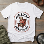 Cozy Cabin Dog Tee