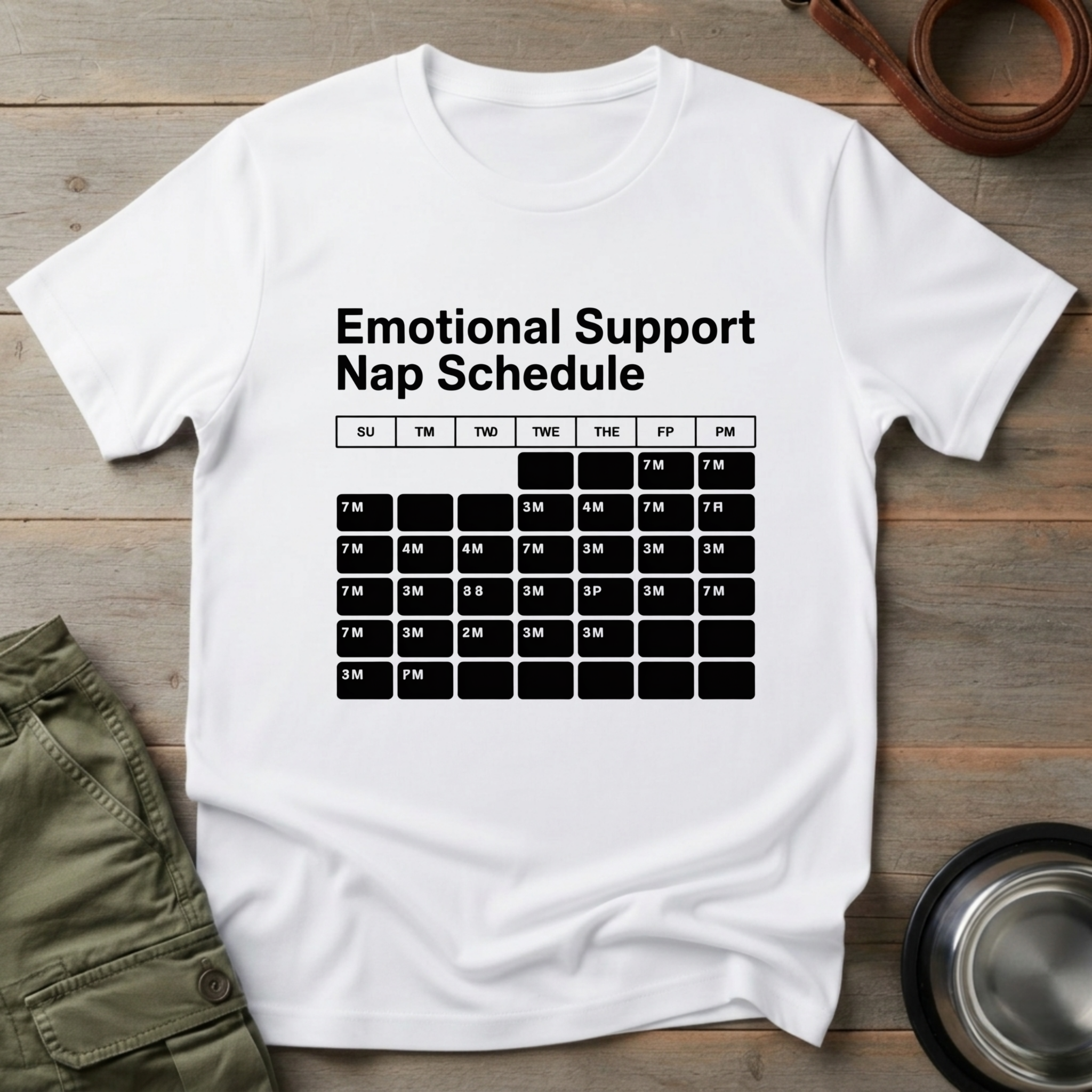 Emotional Support Nap Tee