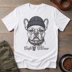 French Bulldog Cafe Crew Tee