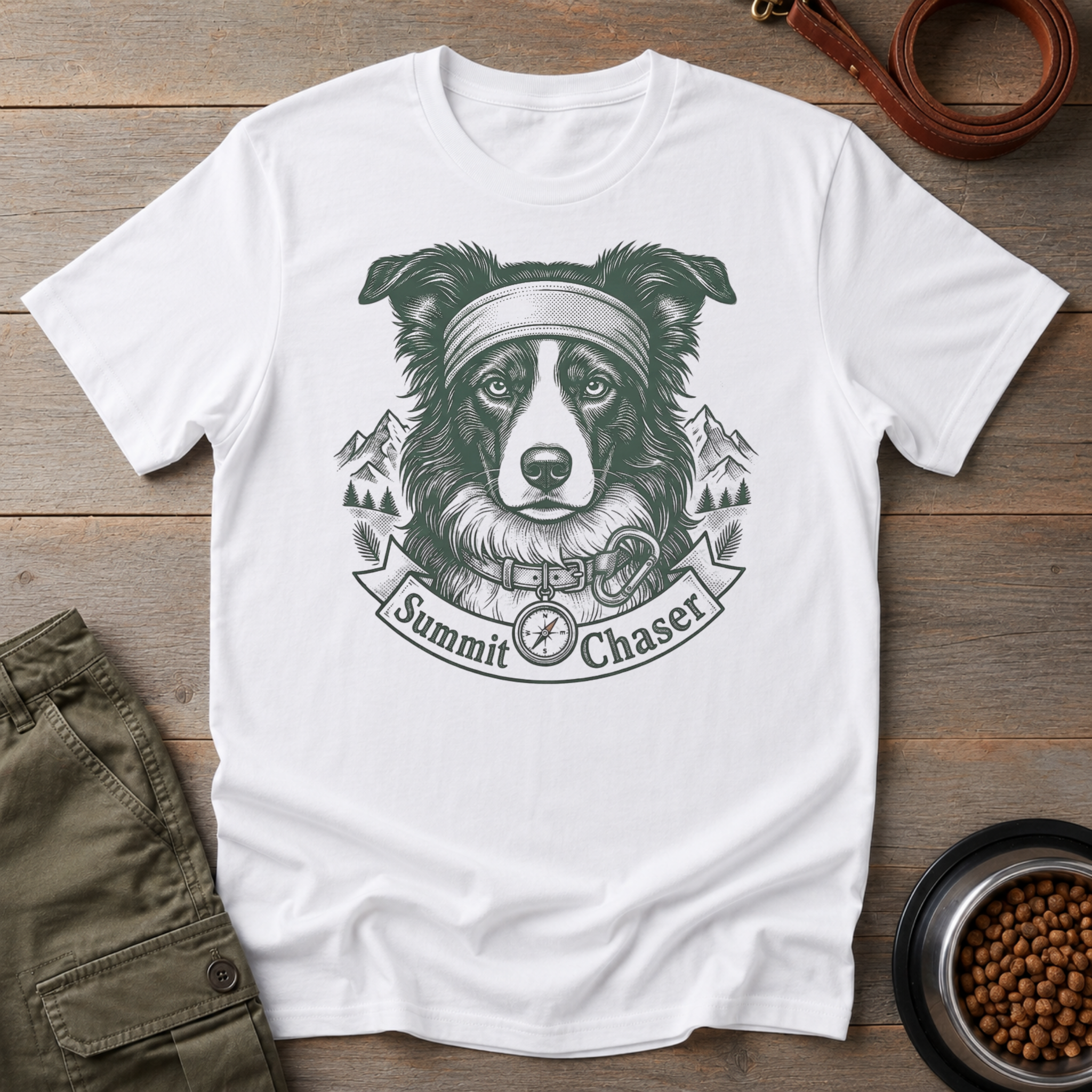 Border Collie Summit Chaser Tee