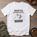 Pug Wanted For Being Too Cute Tee