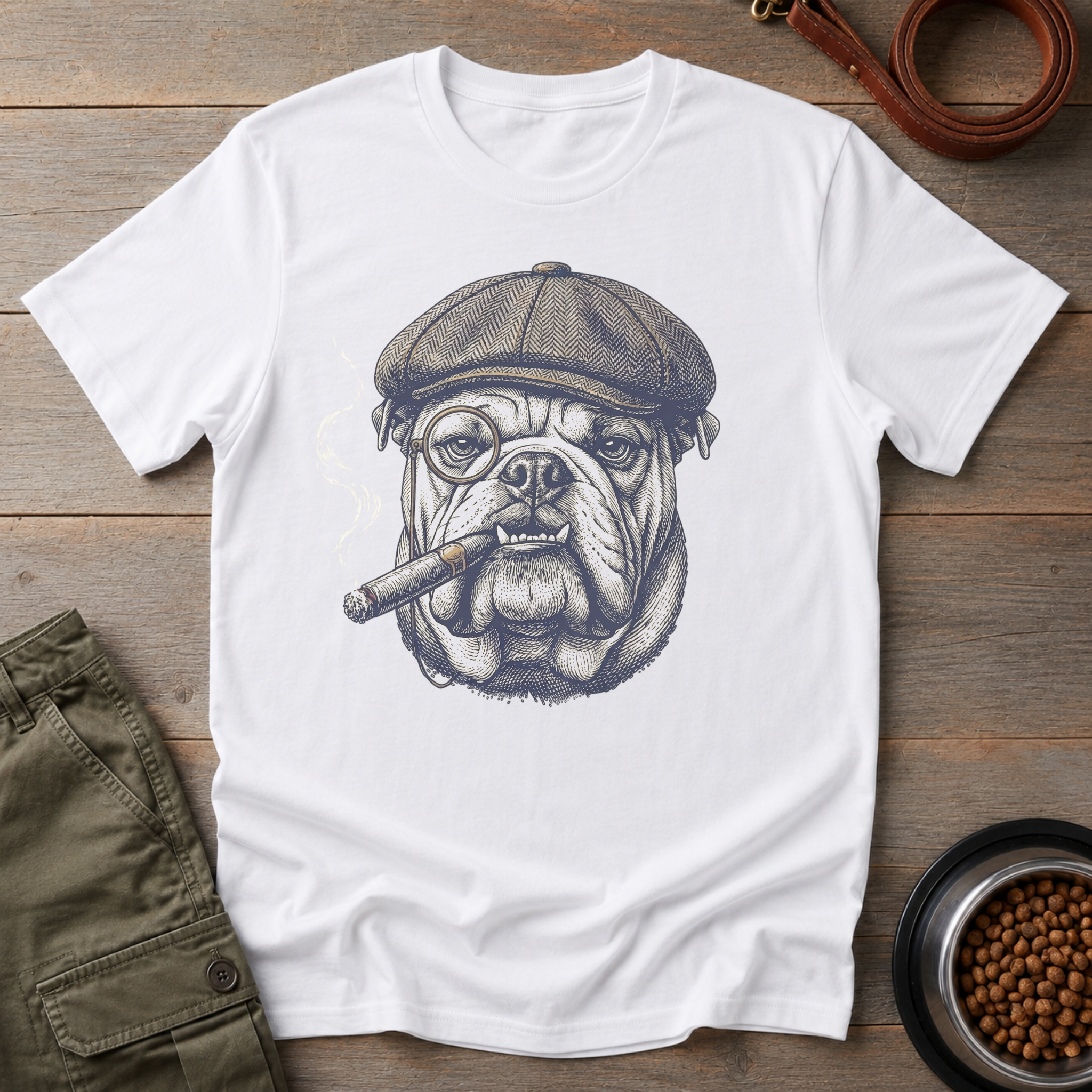 Bulldog The Distinguished Gentleman Tee