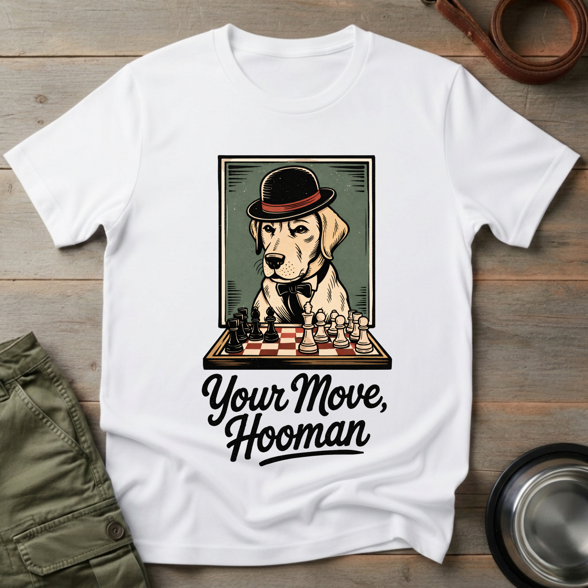 Your Move, Hooman Dog Tee