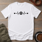 Paw Print Heartbeat Tee