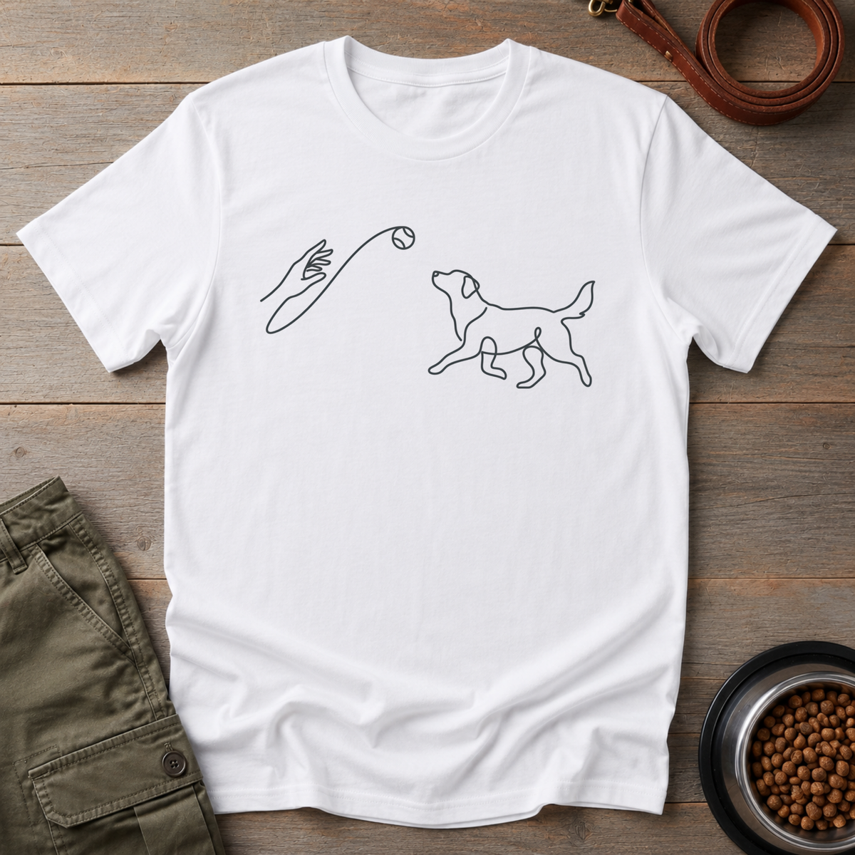 Fetch Game Dog Tee
