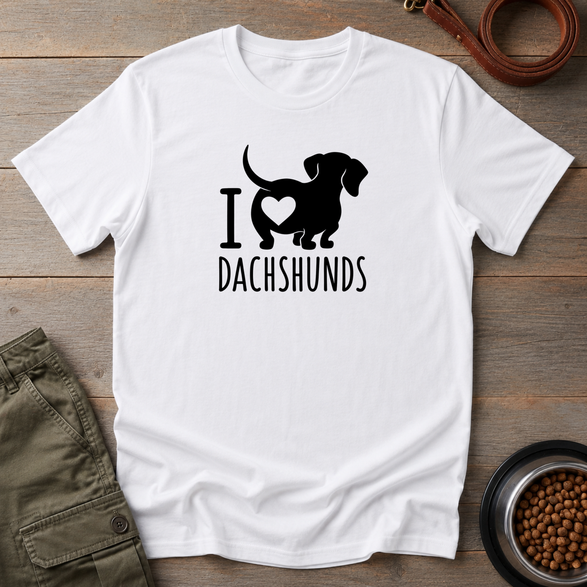 Devoted Dachshund Admirer Tee